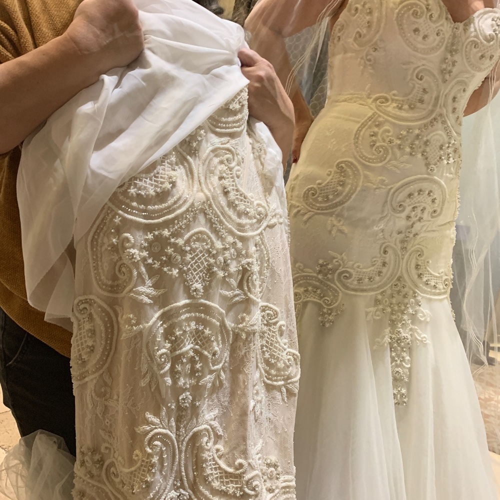 NWT Christiano Lucci Wedding Dress - Picture 10 of 11